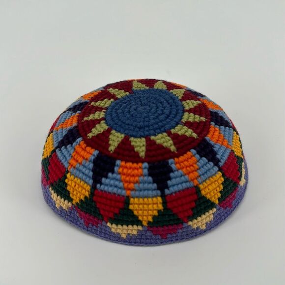 Fiber Arts Bowl 4" Trinket Catch-all Sun Southwest Multicolor Soft Flexible - Picture 3 of 6